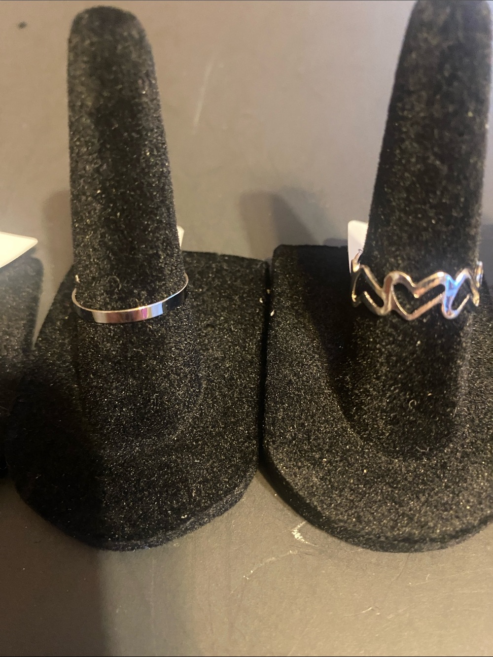 Delicate Mixed Metal Stacking Rings - Gold & Silver - Picture 3 of 4